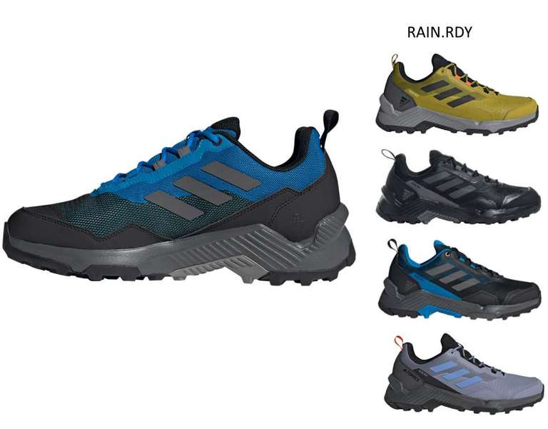 Adidas Men's Terrex Easttrail 2 Hiking Shoes | Size: 7-12 | Blue - £40.49 / Terrex Easttrail RAIN.RDY Hiking Shoes (4 Colours) - £44.99