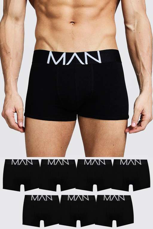 7 PACK MAN TRUNKS + free shipping with code