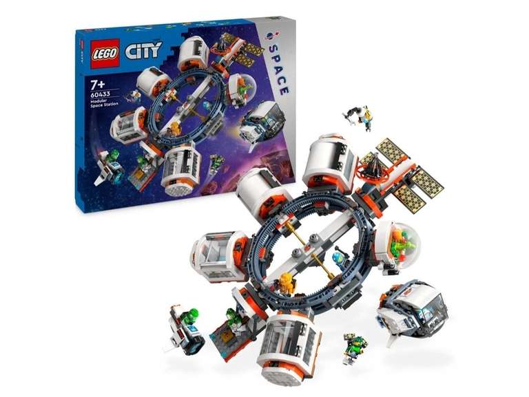 LEGO 60433 City Modular Space Station with Space Shuttle - extra 10% off w/Code
