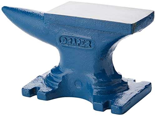 Draper 35481 Single Bick Anvil 4.5 kg , Blue - £31.95 @ Amazon