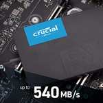 Crucial BX500 480GB 3D NAND SATA 2.5 Inch Internal SSD - Up to 540MB/s - £23.99 @ Amazon