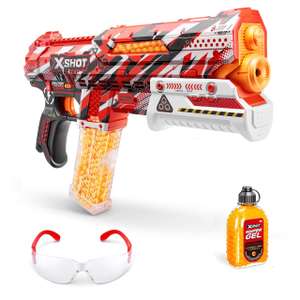 XSHOT 36658 X-Shot Blaster with 5,000 Hyper Gel Pellets - Toy (5000 Gellets) - includes protective goggles