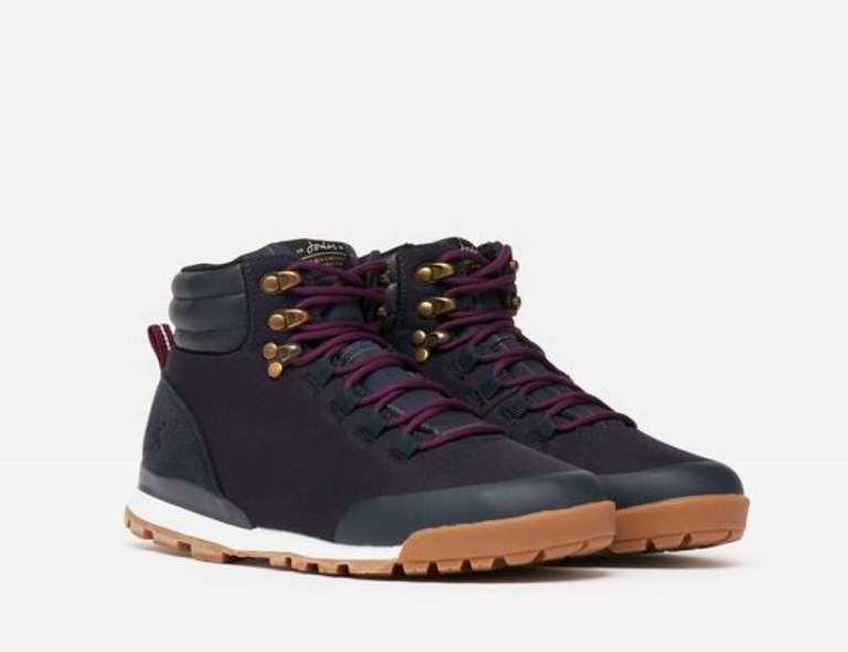 Womens Joules Chedworth Waterproof Hiker Boots - £39.95 Free click & collect or £3.95 delivery @ Joules