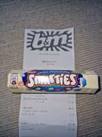 White Chocolate Smarties 36g 4 for £1/29p each - Instore Livingston