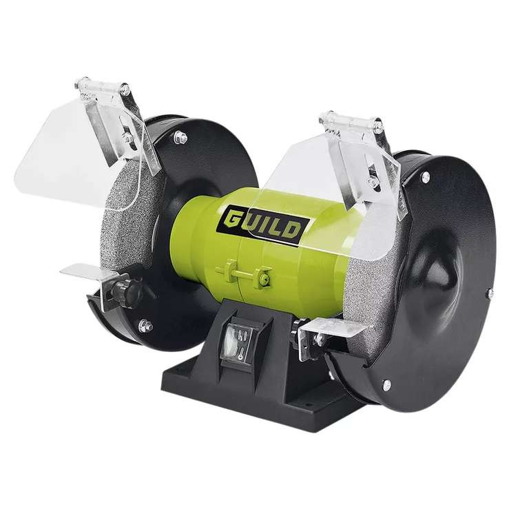 Guild Bench Grinder - 150W - 2 Year Guarantee - Free Click & Collect