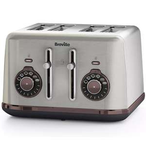 Breville VTT953 Bread Select 4 Slice Toaster - Free Click & Collect