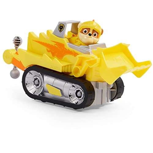 PAW PATROL, Rescue Knights Rubble Transforming Toy Car with Collectible Action Figure £8.50 @ Amazon