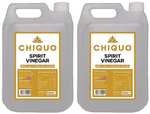 Chiquo White Spirit Vinegar 5 Litres (Pack of 2) - Multi-Purpose - Dispatched and sold by Alpine Heights