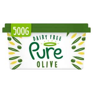 Pure Dairy Free Vegan Olive Spread 500g Cromwell Road London