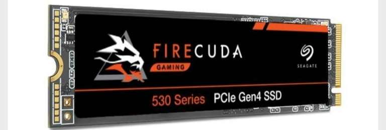 Seagate FireCuda 530 2TB SSD M.2-2280 PCIe 4.0 X4 NVMe Solid State Drive
