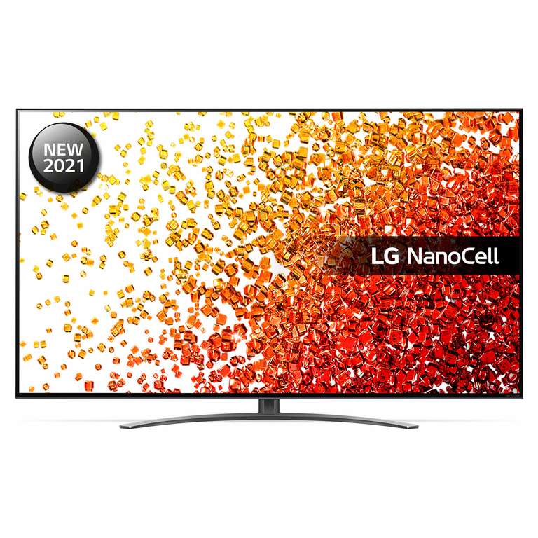 LG 55NANO916PA 55 inch 4K UHD HDR Smart NanoCell TV (2021 Model) with α7 Gen4 AI processor, HDR, HFR, VRR, £584.10 @ Hughes