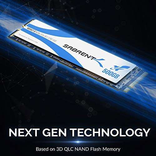 Sabrent Rocket Q 500GB NVMe PCIe Gen. 3 X 4 M.2 2280 R/W 2000/1000MB/s £25.99 delivered @ Amazon / Store4Memory