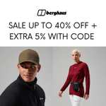 Mid Season Sale - Up to 40% Off + Extra 5% Off With Code + Free Delivery - @ Berghaus