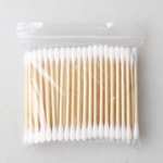 600 Bamboo Cotton Buds (6 packs x 100) by ZHIYE, 100% Biodegradable Cotton Swab with Wooden Handles - Sold by yangyik / FBA