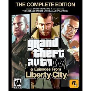 [Steam] Grand Theft Auto IV: The Complete Edition (PC) - £5.09 @ Steam Store