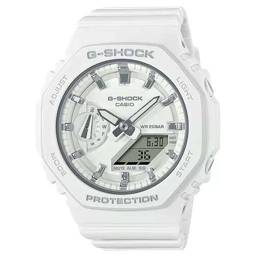 Casio G-SHOCK White Digital & Analogue Watch £56.94 @ H.Samuels