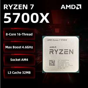 Ryzen 7 5700X CPU Processor (8C/Zen3) 114.30 at Binary Tech Store