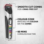 Wahl Colour Trim Stubble and Beard Trimmer with Colour Coded Guide Combs £21.45 @ Amazon (Prime Exclusive)