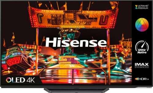 Hisense 48A85HTUK 48" OLED 4K UHD Smart TV - £644.49 Delivered with code @ eBay / box (UK Mainland)