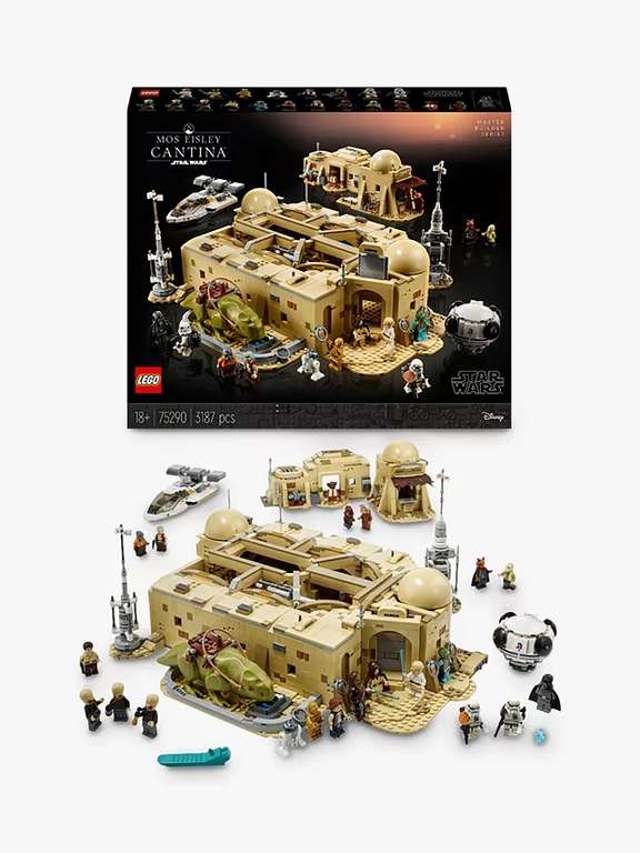 LEGO Star Wars 75290 Mos Eisley Cantina £293.24 @ John Lewis & Partners