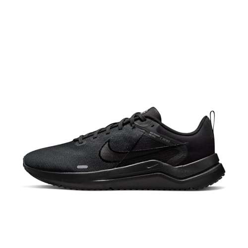 NIKE Men's Downshifter 12 Running Sneaker - Black - Sizes 5.5 / 6 / 7 / 7.5 / 8.5 / 10