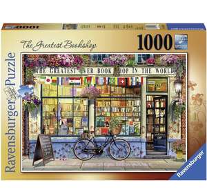 Ravensburger - The Greatest Bookshop 1000 Piece Jigsaw Puzzle £5 @ Amazon
