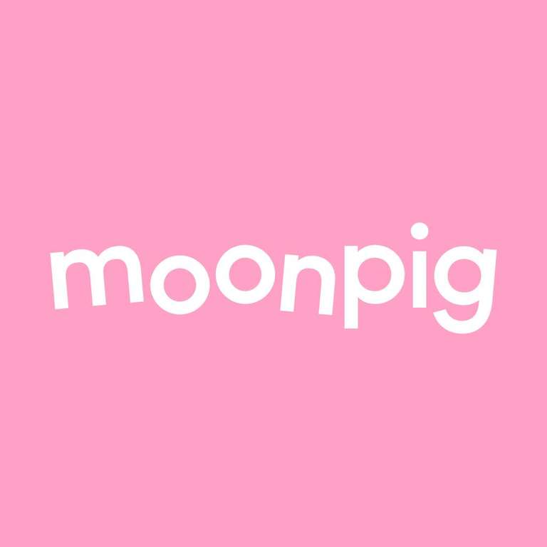 Free Moonpig card with code (Delivery fee applies)