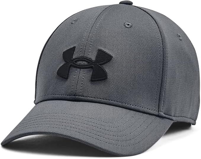 Under Armour Herren Cap Men's Ua Blitzing ADJ (Pitch Grey/Black)