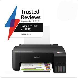 Epson EcoTank ET-1810 Wireless Inkjet Printer with 3 years worth of ink included - now £100 Delivered (£90 with BLC) @ Wilko
