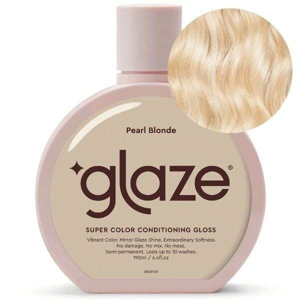Glaze Super Hair Color Conditioning Gloss Pearl Blonde - £10 free click & collect @ Superdrug