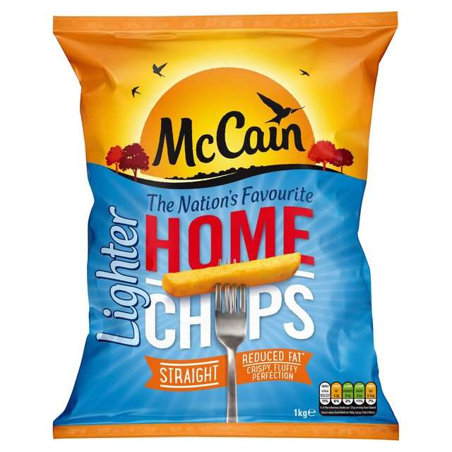 McCain Lighter Home Chips 1kg £2.99 Each or 3 For £5 @ Morrisons