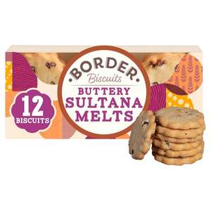 Border Buttery Sultana Melts 135g / Sweet Memories Butterscotch Crunch 135g / Lemon Drizzle Melts 150g - £1 @ Morrisons