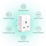 Kasa Mini Smart Plug by TP-Link, Wi-Fi Outlet, Works with Amazon Alexa(Echo and Echo Dot) £9.99 @ Amazon