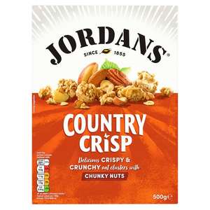 Jordans Country Crisp With Chunky Nuts Cereal 500g - £1.80 @ Sainsbury's