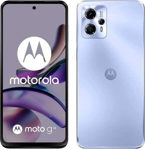 Motorola G13 (4GB/128GB, Helio G85) - opened/never used - £103.91 delivered with code @ eBay/cheapest electrical