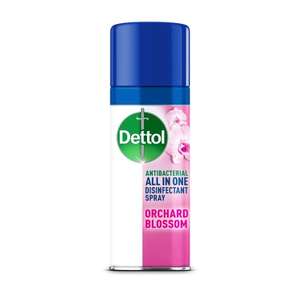Dettol All-in-One Disinfectant Spray Orchard Blossom, 400 ml - £2.39 @ Amazon