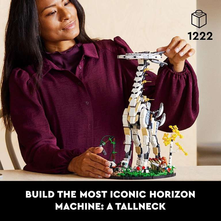 LEGO 76989 Horizon Forbidden West: Tallneck Building Set With Voucher