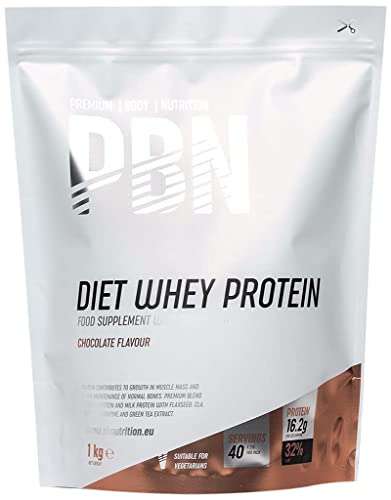 PBN - Premium Body Nutrition Diet Whey Chocolate 1kg £11.93 or £11.33 with S&S / £10.14 with voucher @ Amazon