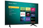 Hisense Roku 55 Inch R55A7200GTUK Smart 4K HDR Freeview TV £299 Free Click & Collect in Selected Stores @ Argos