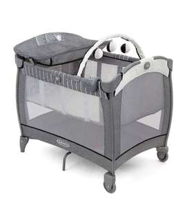 Graco Contour Electra Travel Cot with Integrated Changing Table, Music and Vibration - £94.99 @ Amazon