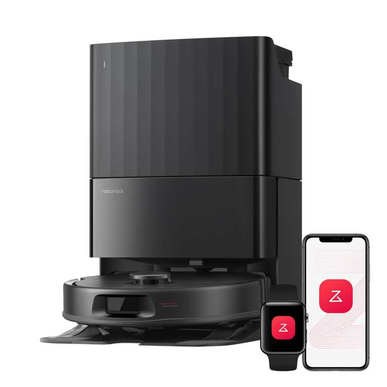 roborock Qrevo S Pro Robot Vacuum Cleaner with Mop, 18,500 Pa Suction, Black / White @ Roborock Official UK