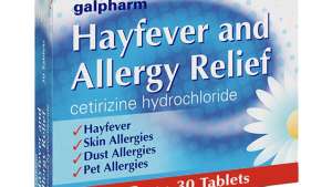 Galpharm Hayfever & Allergy Cetirizine 30 tablets £1 + £4.00 delivery @ Savers.
