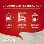 Lavazza, Qualità Rossa, Ground Coffee, 6 x 250g - £17.95 (£15.11 with Subscribe and Save) Prime Exclusive @ Amazon