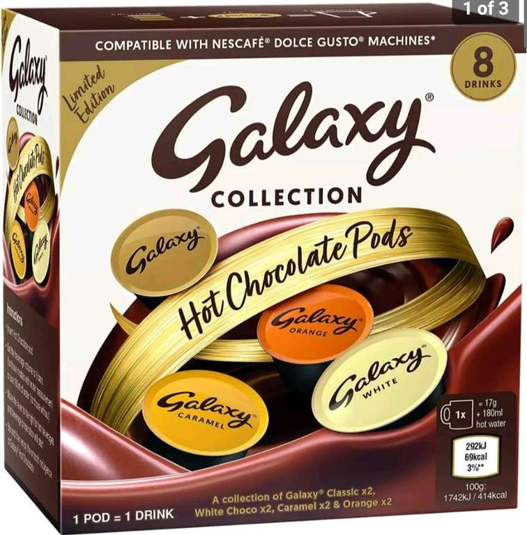 Dolce Gusto Hot Chocolate Pods 