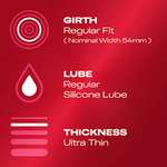 Durex Thin Feel Ultra Thin Condoms 12 pk - Sold By Pennguin UK FBA / £6.18 S&S