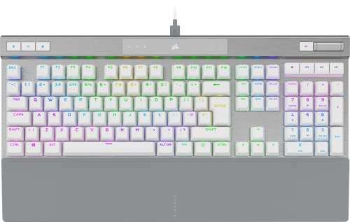 Corsair K70 RGB Pro OPX - White - Linear - Optical-Mechanical Switches