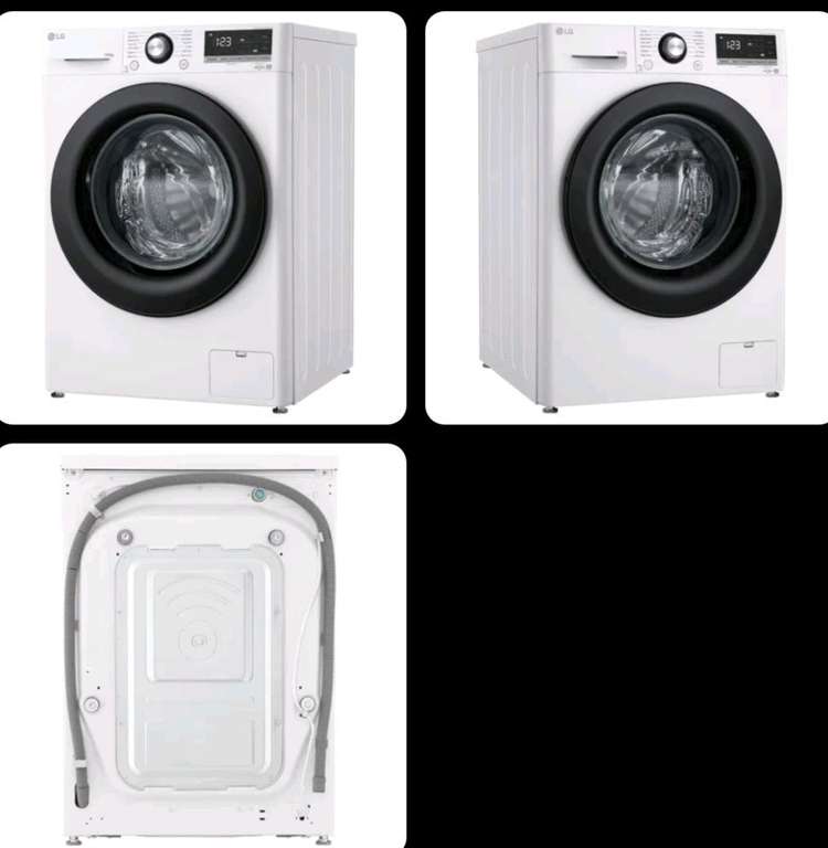 LG FCV310WNE 1360rpm AI DD 10.5kg Washing Machine - White £381.65 with code (UK Mainland) @ hughes-electrical / eBay