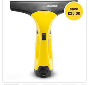 Karcher WV2 Plus Window Vacuum Cleaner now £35 with Free Collection (Selected Stores) @ Wilko