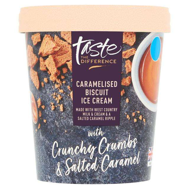 Taste The Difference 480ml Caramelised Biscuit Ice cream £1 @ Sainsbury's the shires Leamington spa
