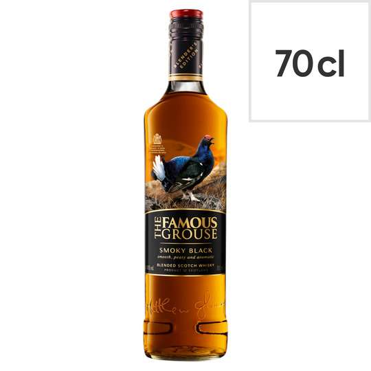 The Famous Grouse Smoky Black Whisky 70Cl £14 Tesco - clubcard price